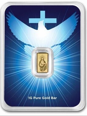 2026 Pamp Suisse 1 Gram Blessings of Jesus Christ Dove & Cross in TEP